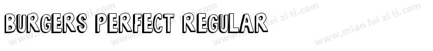 Burgers Perfect Regular字体转换